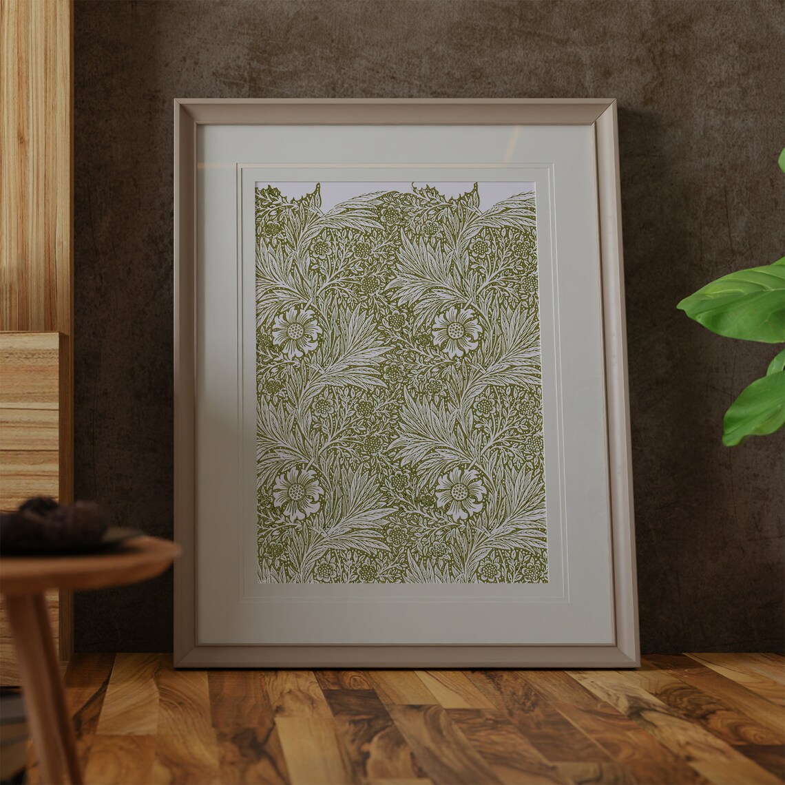William Morris Vintage Textile Art Print - Image 3