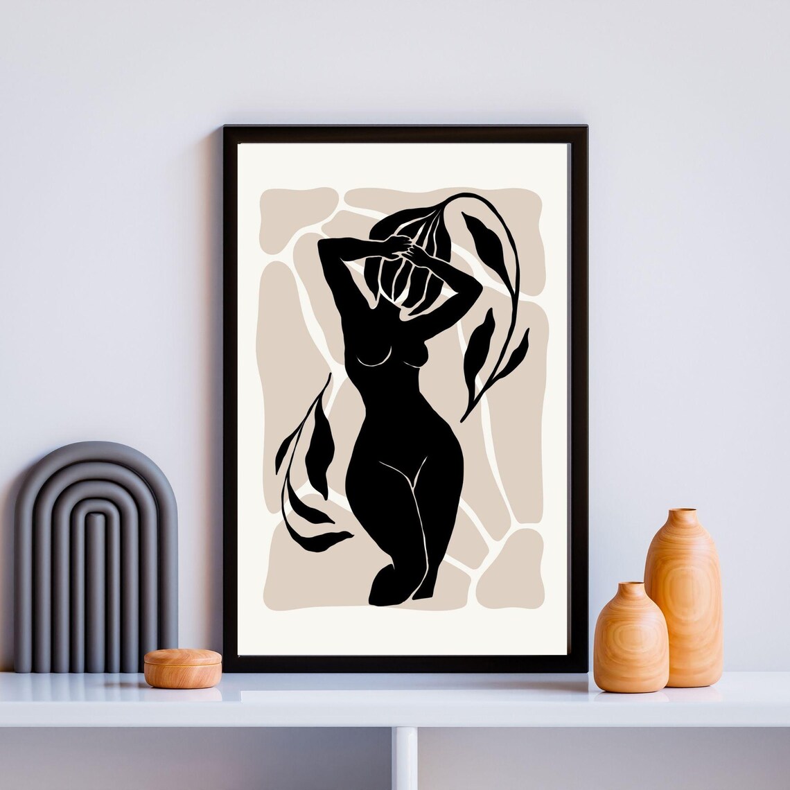 Matisse Inspired Women Are Flowers Abstract - Image 2
