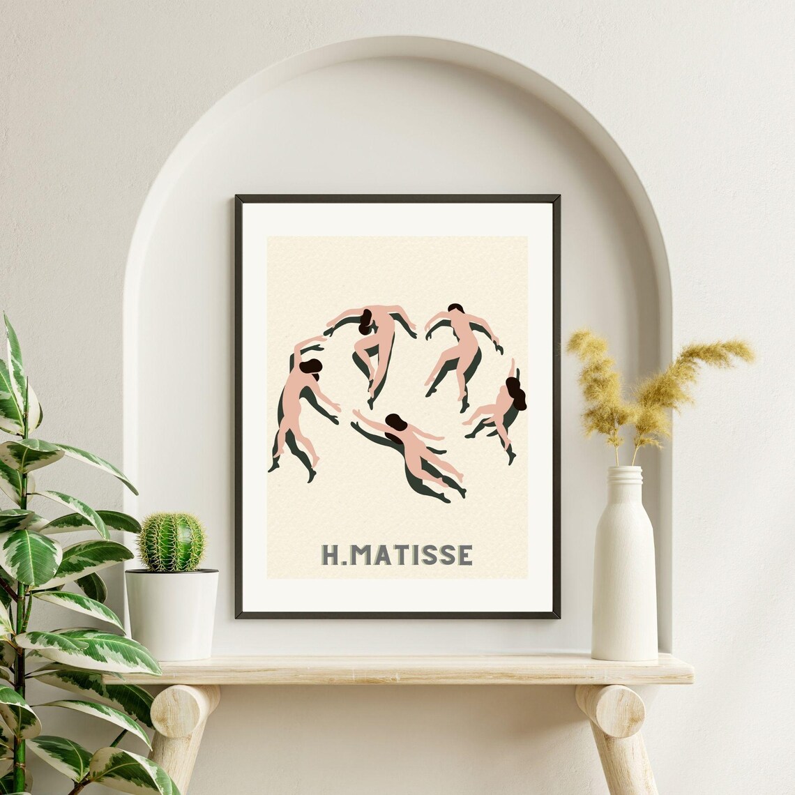 Matisse Inspired Dancing Figures, Minimalist Art Print - Image 7