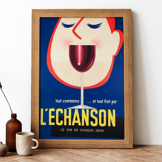 Lechanson Vintage French Beverage Poster Print