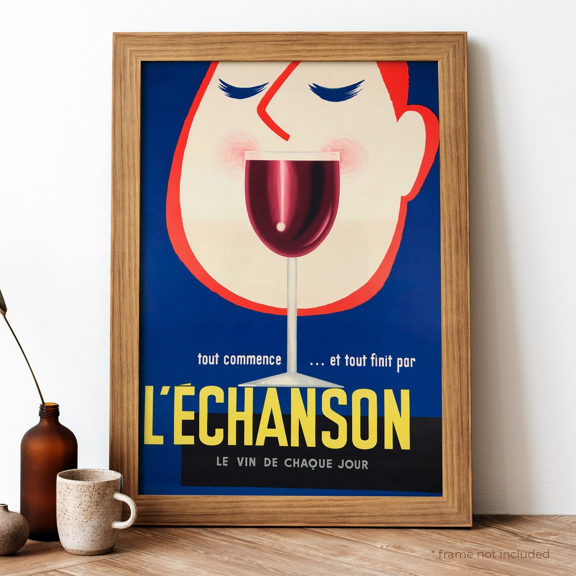Lechanson Vintage French Beverage Poster Print