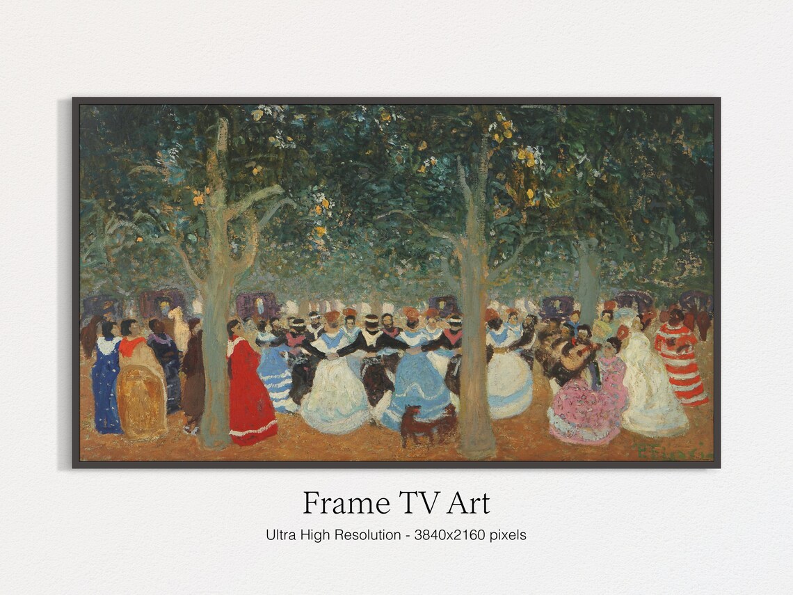 Frame TV Dancing People, Instant Art Print