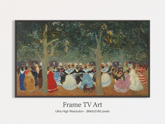 Frame TV Dancing People, Instant Art Print