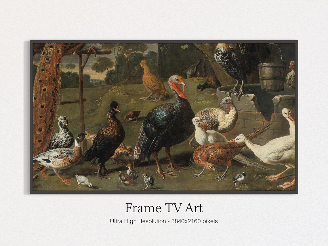 Thanksgiving Frame TV Art, Autumn Seasonal Poster - Image 4