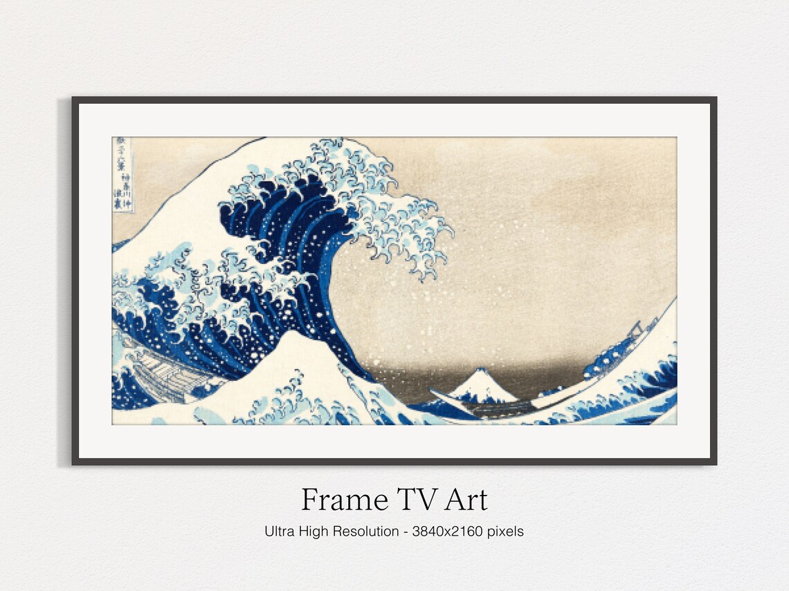 The Great Wave Off Kanagawa Japanese Art Print - Image 4