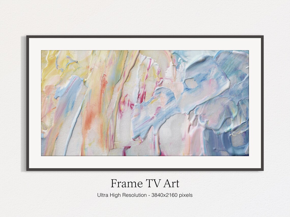 Abstract Oil Painting Art Print for Frame TV - Image 5