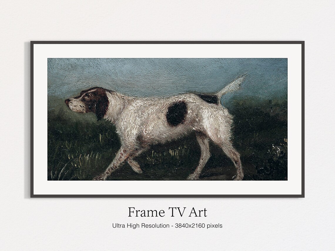 Vintage Dog Painting Art Print, Dog Decor - Image 5