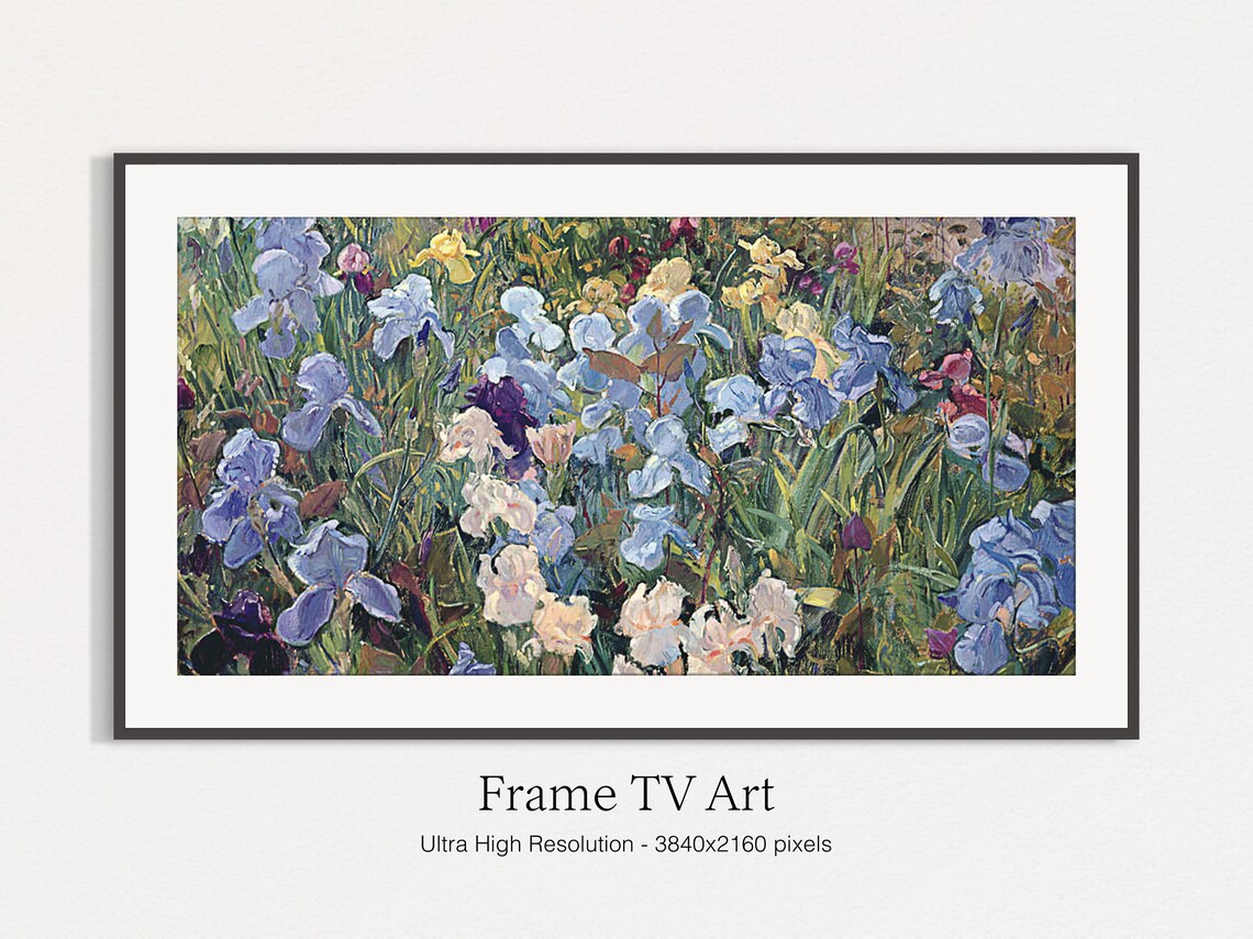 Vintage Oil Painting Flowers Still Life Art Print - Image 4