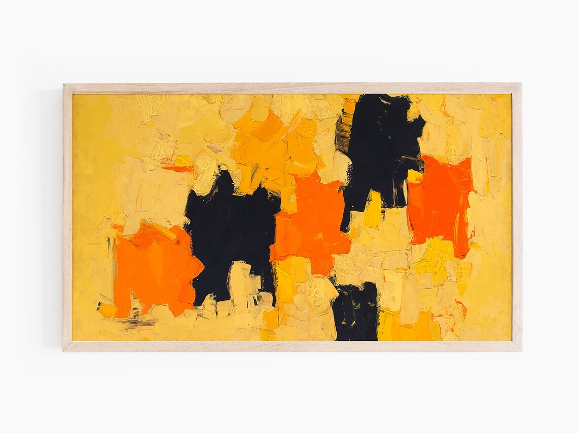 Modern Abstract Painting, Minimal Instant Art Print - Image 3
