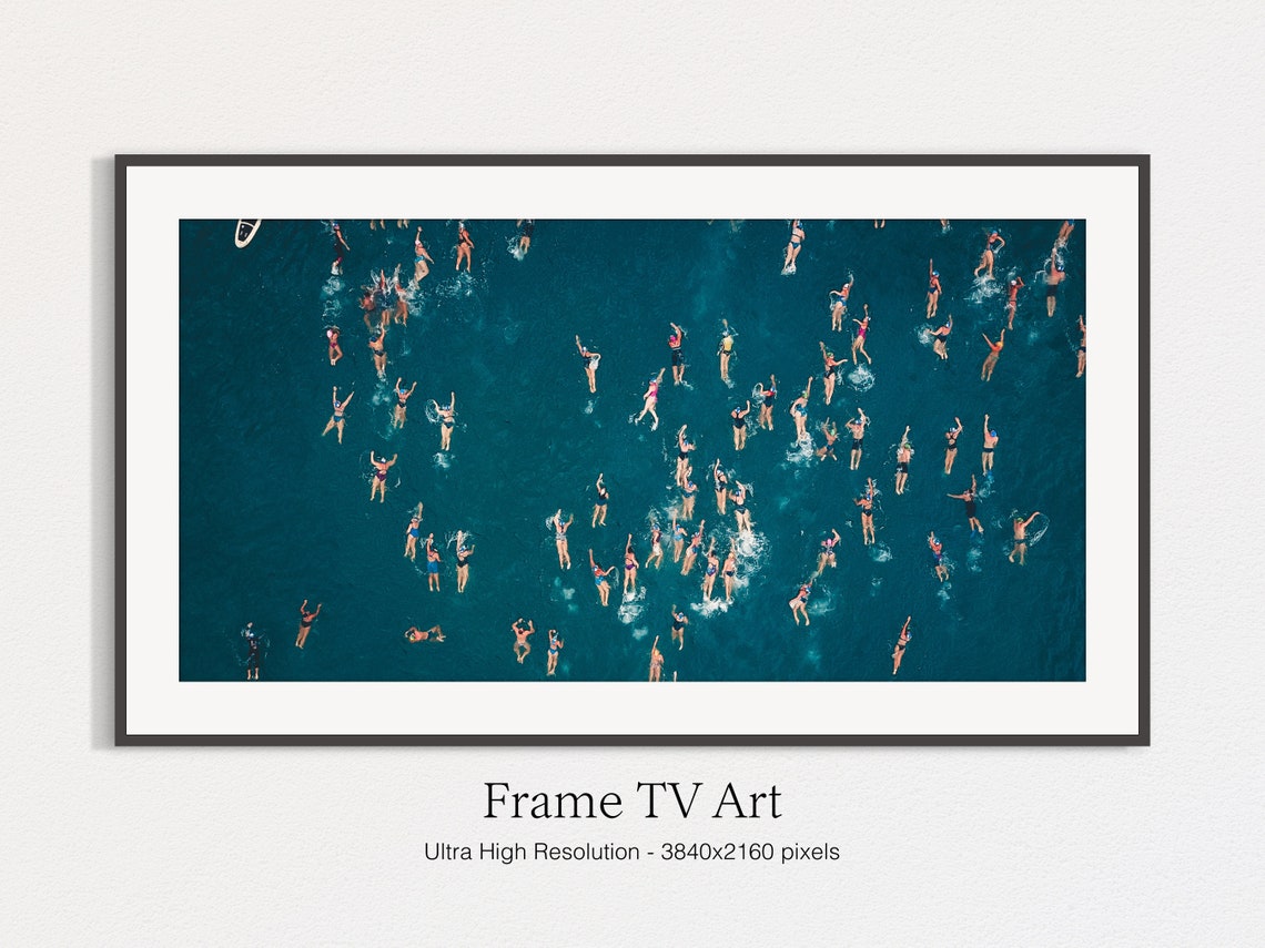 Bondi Beach Swimmers Art Print for TV - Image 3