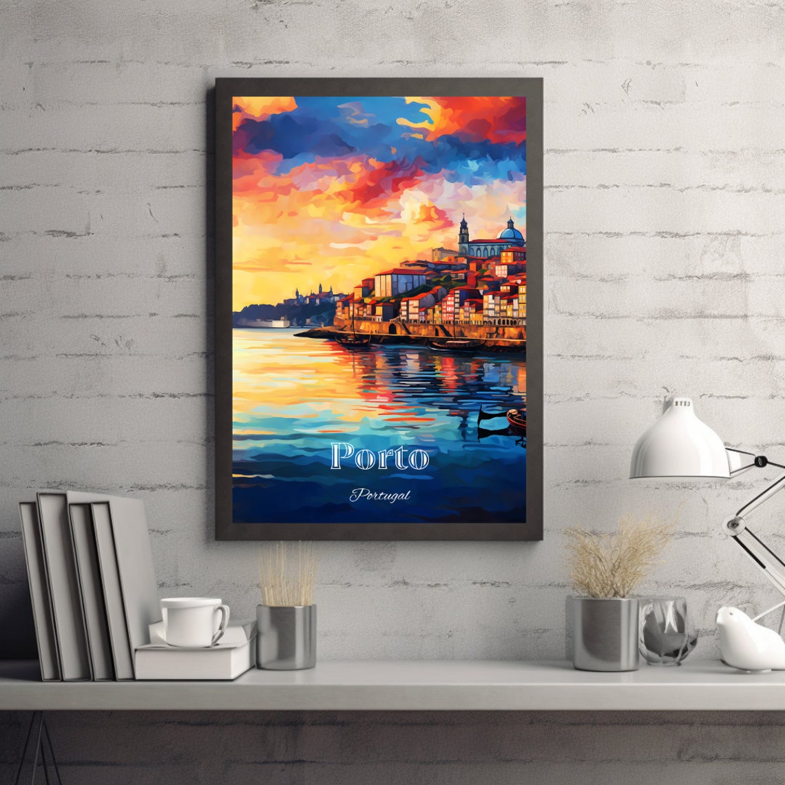 Porto Travel Poster, Portugal Birthday Gift - Image 2