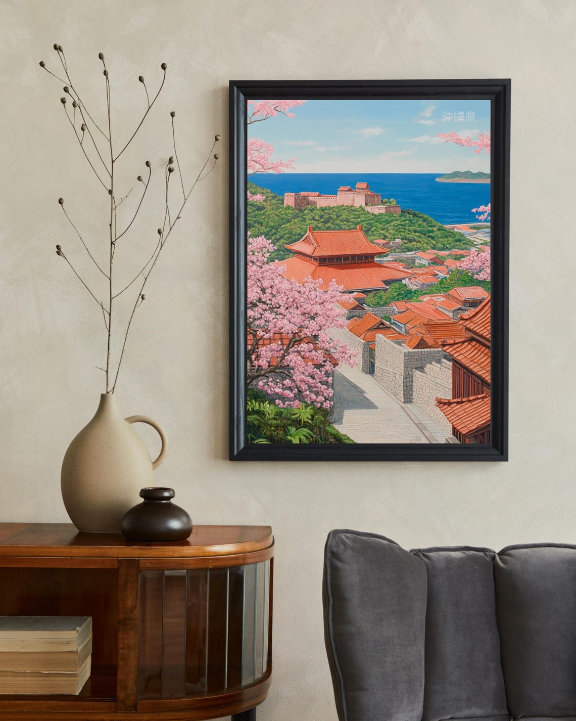 Okinawa Travel Poster, Japan Christmas Gift - Image 2