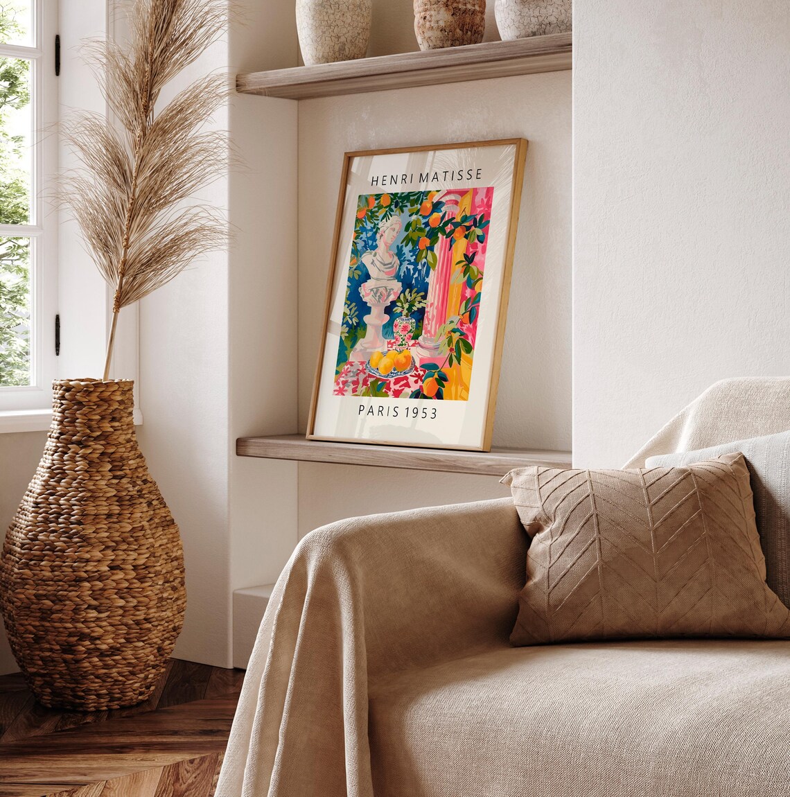 Greek Mythology Decor Matisse-Inspired Art Print - Image 2