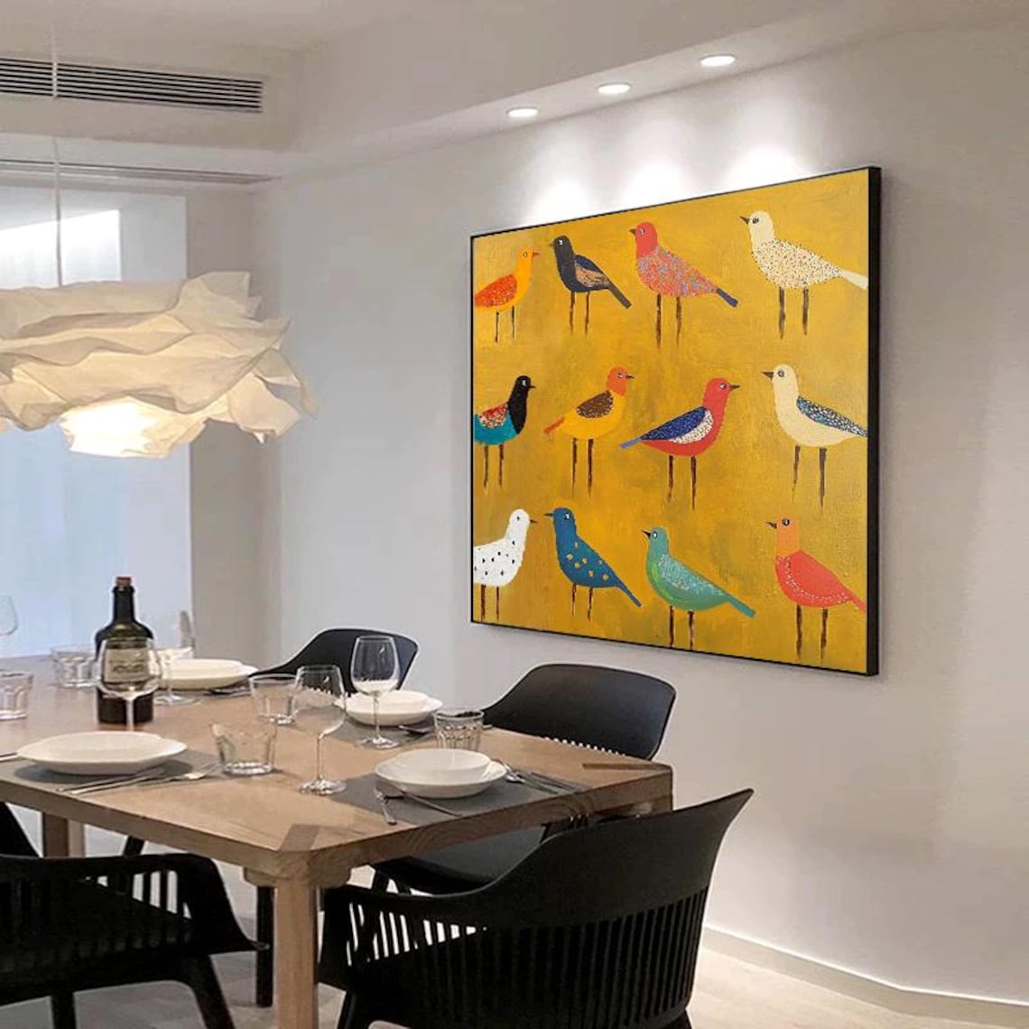 Minimalist Birds Modern Pop Art, Art Print - Image 5