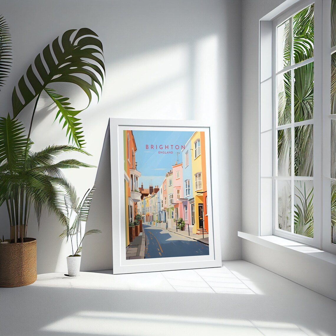 Brighton Travel Poster, England Home Decor - Image 4