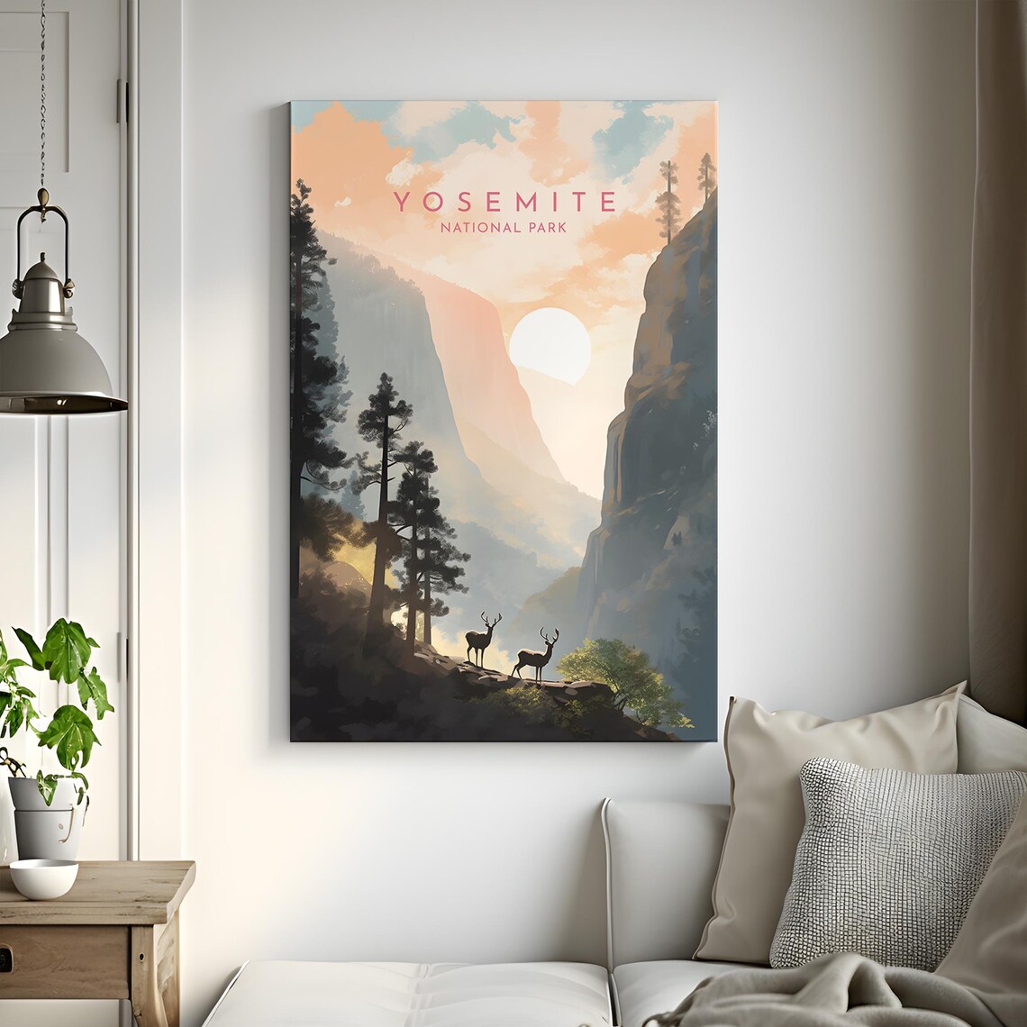 Yosemite Travel Print, National Park Poster - Image 3