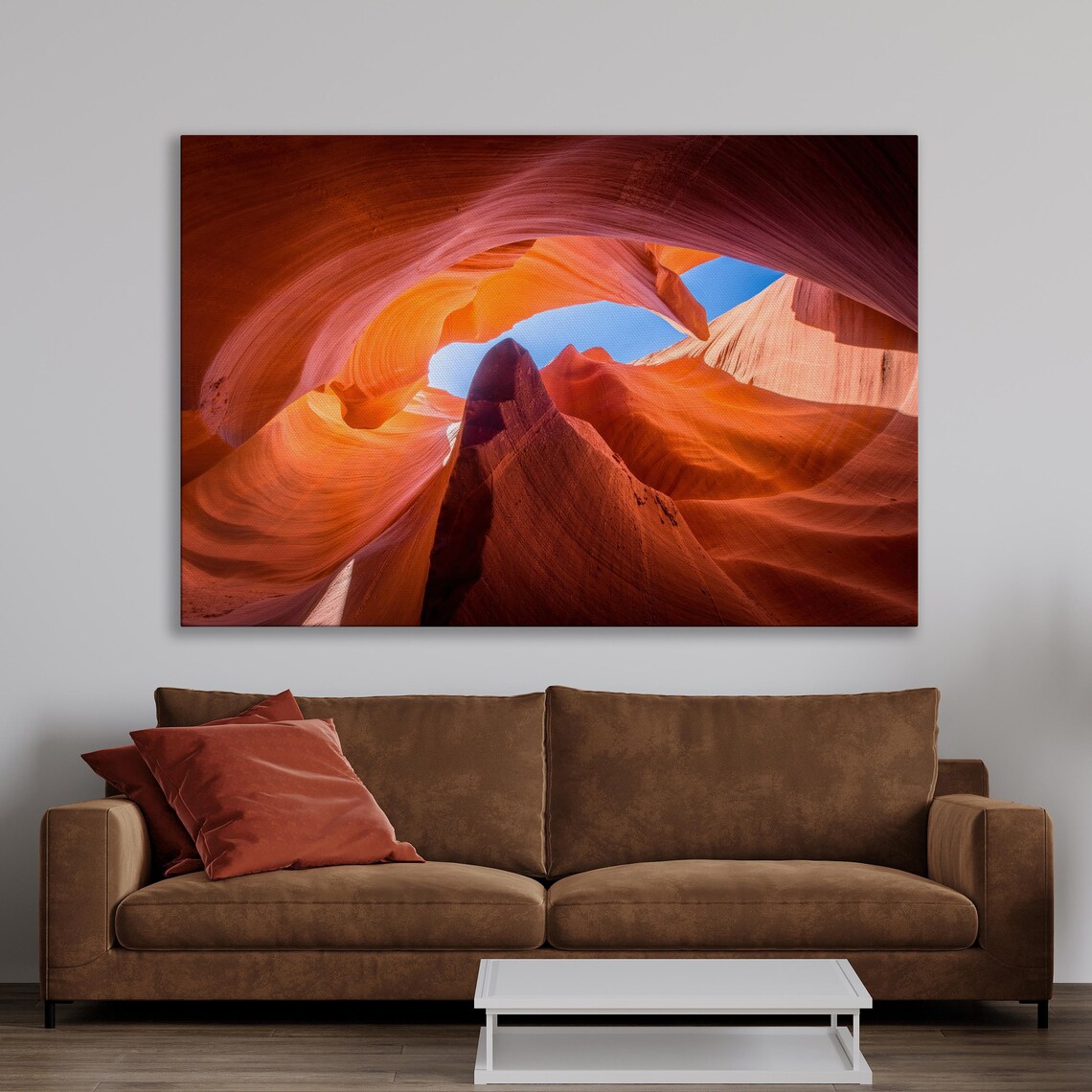 Antelope Canyon Arizona Travel Poster, Natural Rock Formation - Image 3