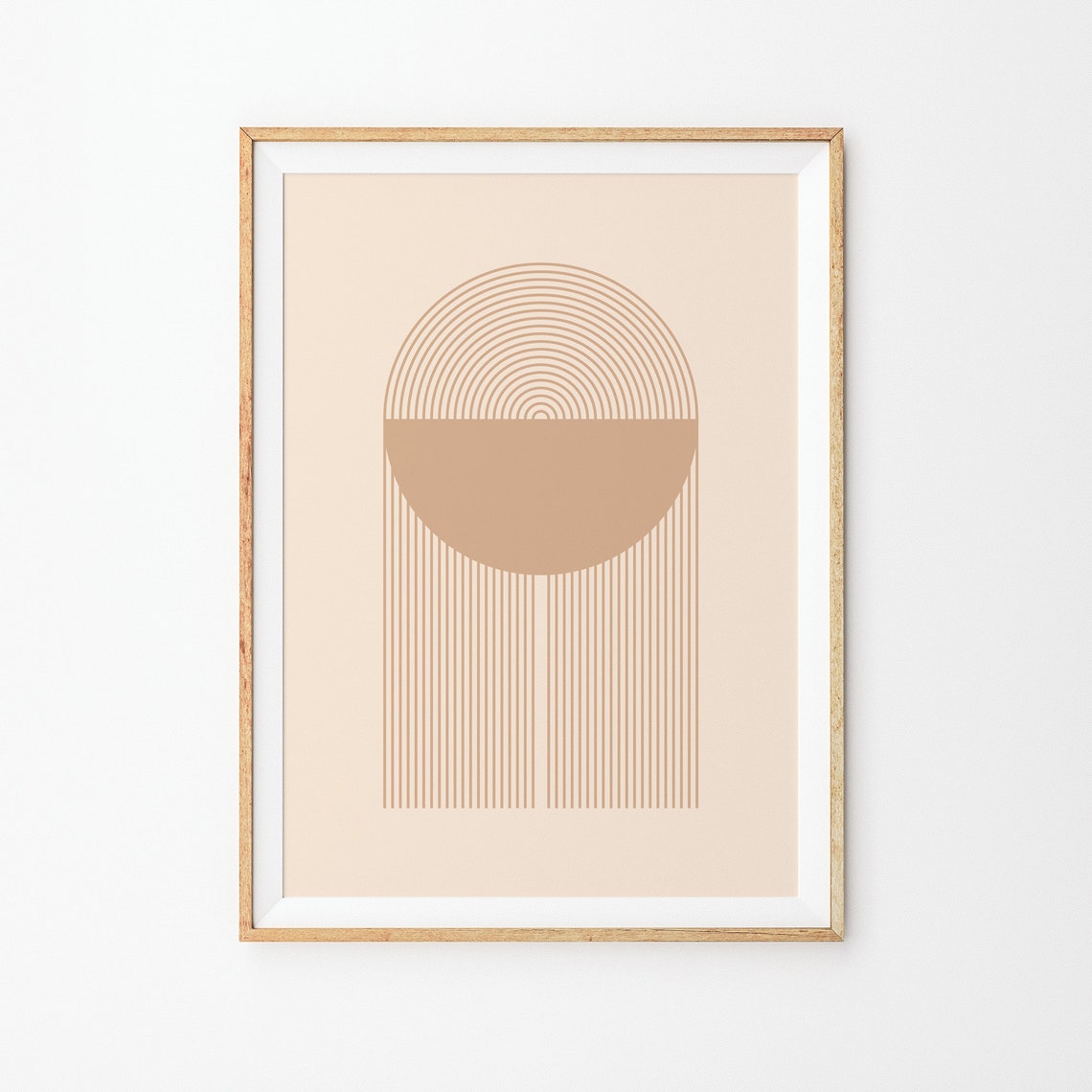 Abstract Art Print Neutral Wall Art Modern Boho Print Geometric Wall Art Boho Print Decor Minimalist Print Modern Wall Art