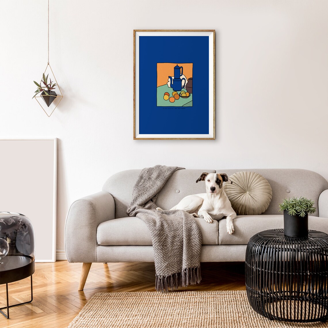 Emile Bernard Painting Art Interior Poster Wall Art Hand Drawing Art Painting The Blue Coffee Pot Decor - Image 2