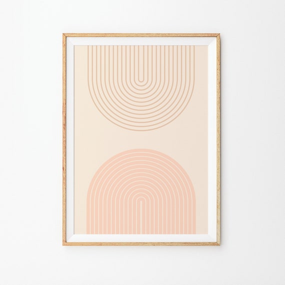 Geometric Wall Art Boho Print Decor Minimalist Print Morden Art Prints Abstract Art Wall Art Minimalist Art Print