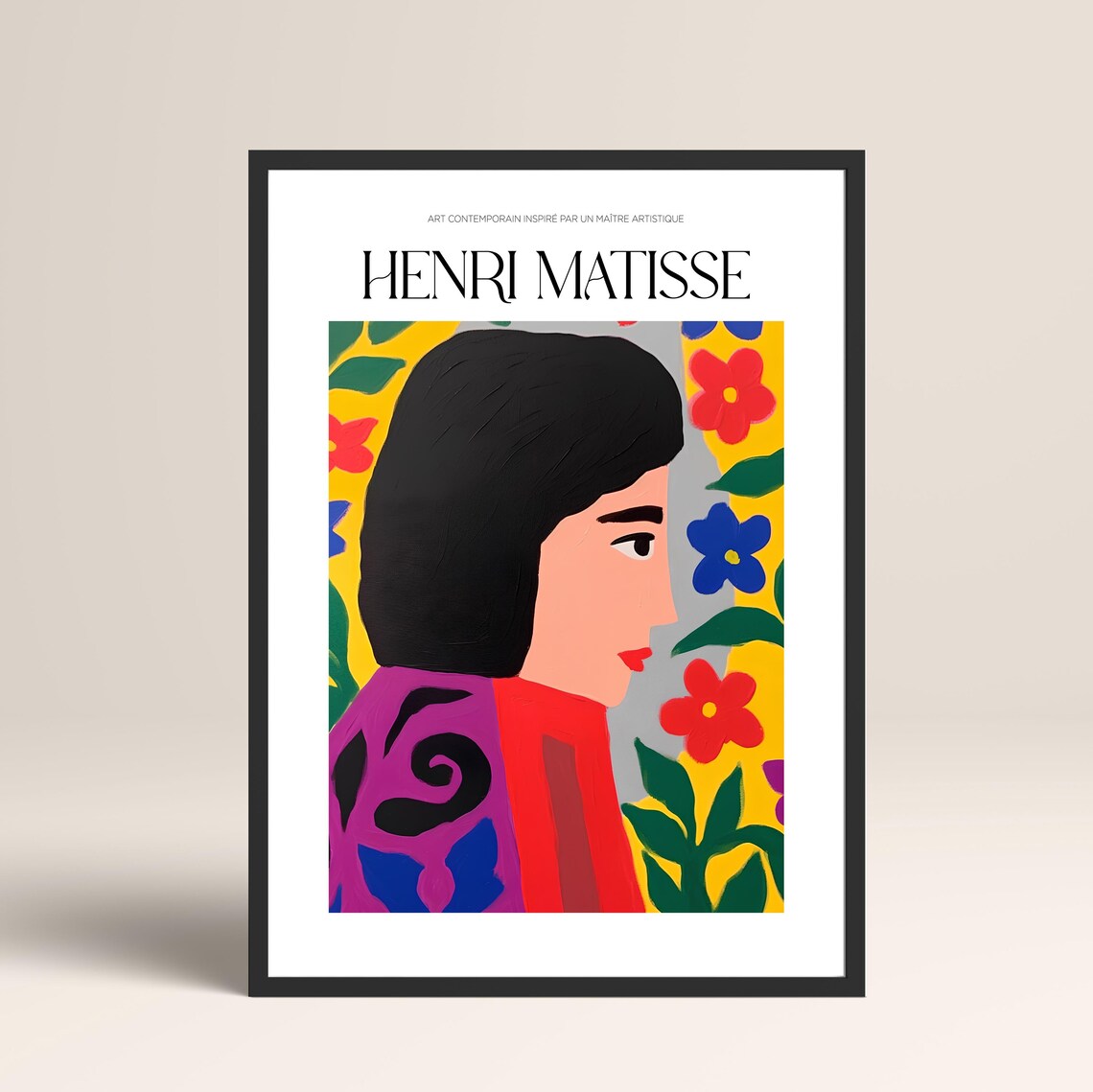 Modern Gallery Wall Art Wall Art Eclectic Gallery Set Maximalist Wall Art Trendy Prints Matisse Exhibition Poster - Image 2