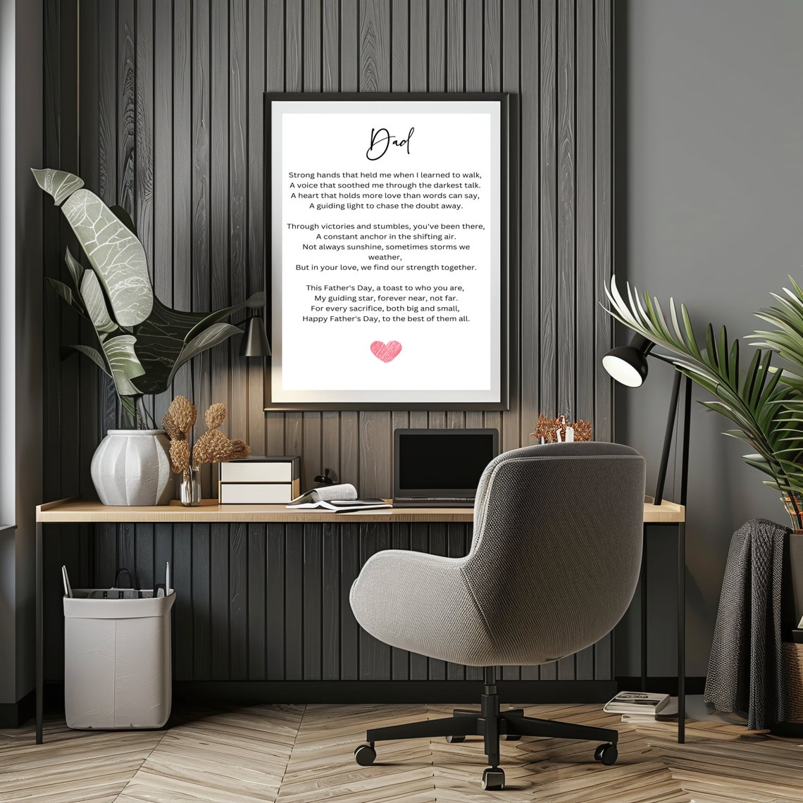 Poem Print For Dad Fathers Day Gift Birthday Gift For Dad Gift Idea Last Minute Gift For Dad - Image 3