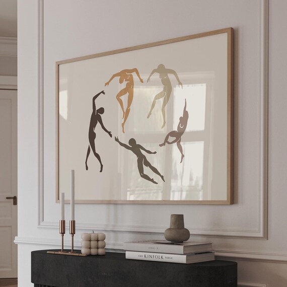 Dancing Matisse Poster, Minimal Abstract