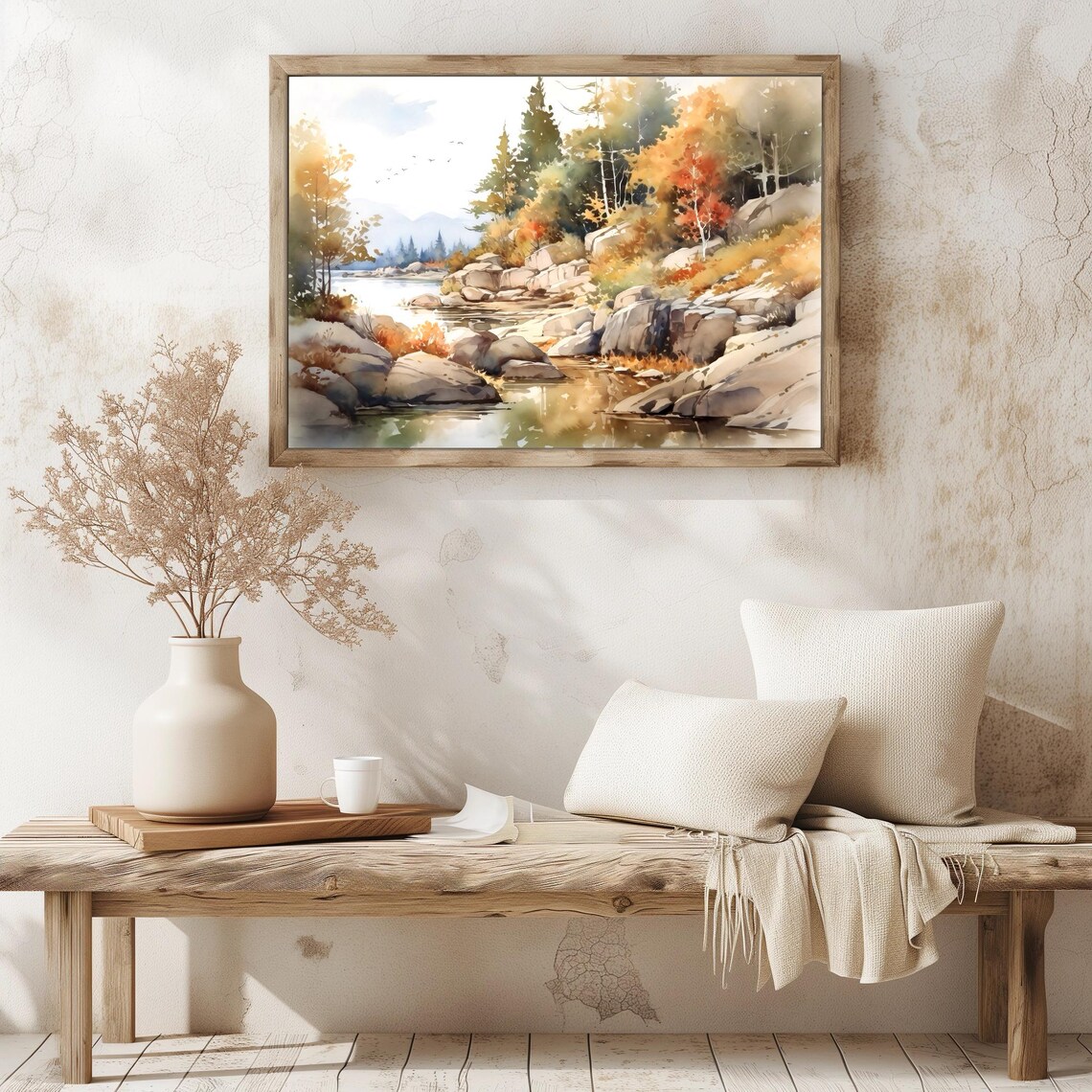 Acadia National Park Watercolor Print, Travel Poster - Image 4
