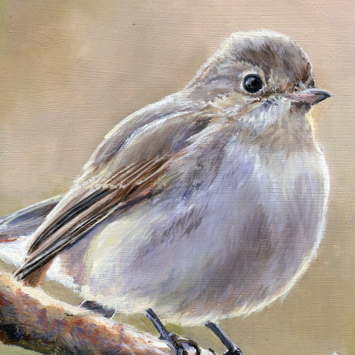 Vintage Bird Oil Painting, Farmhouse Wall Art Print - Image 2