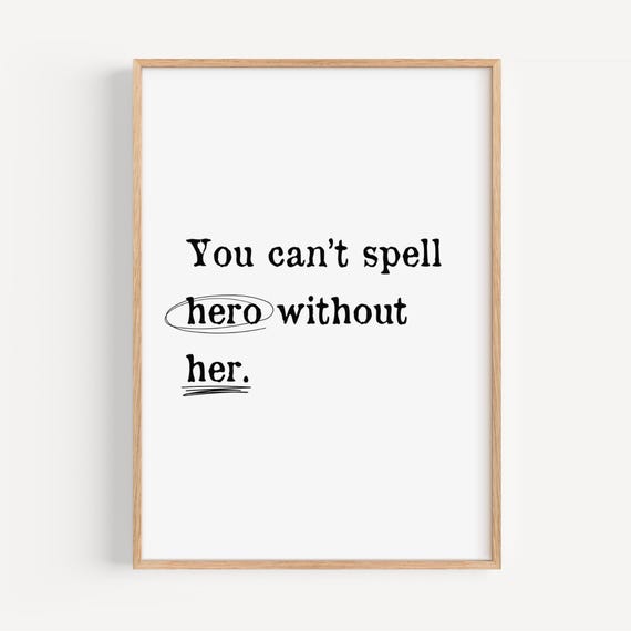 Inspirational Quote Woman Empowerment Wall Art Trendy Home Decor Minimalist Poster Prints Modern Typography