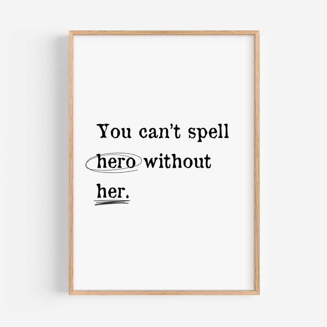 Inspirational Quote Woman Empowerment Wall Art Trendy Home Decor Minimalist Poster Prints Modern Typography