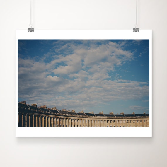 Royal Crescent Bath Print Somerset Architecture Photograph