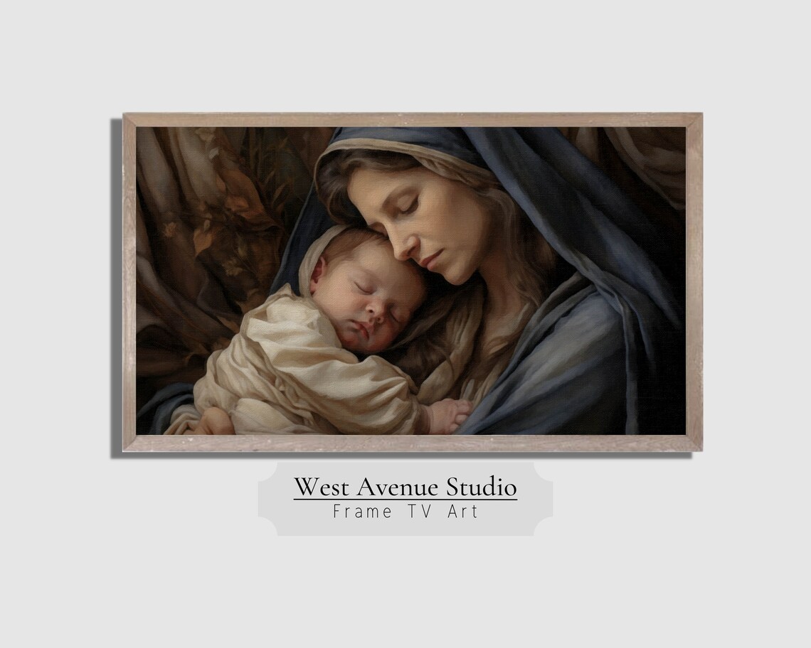 Christmas Religious Holiday Decor Art Print Bundle - Image 4