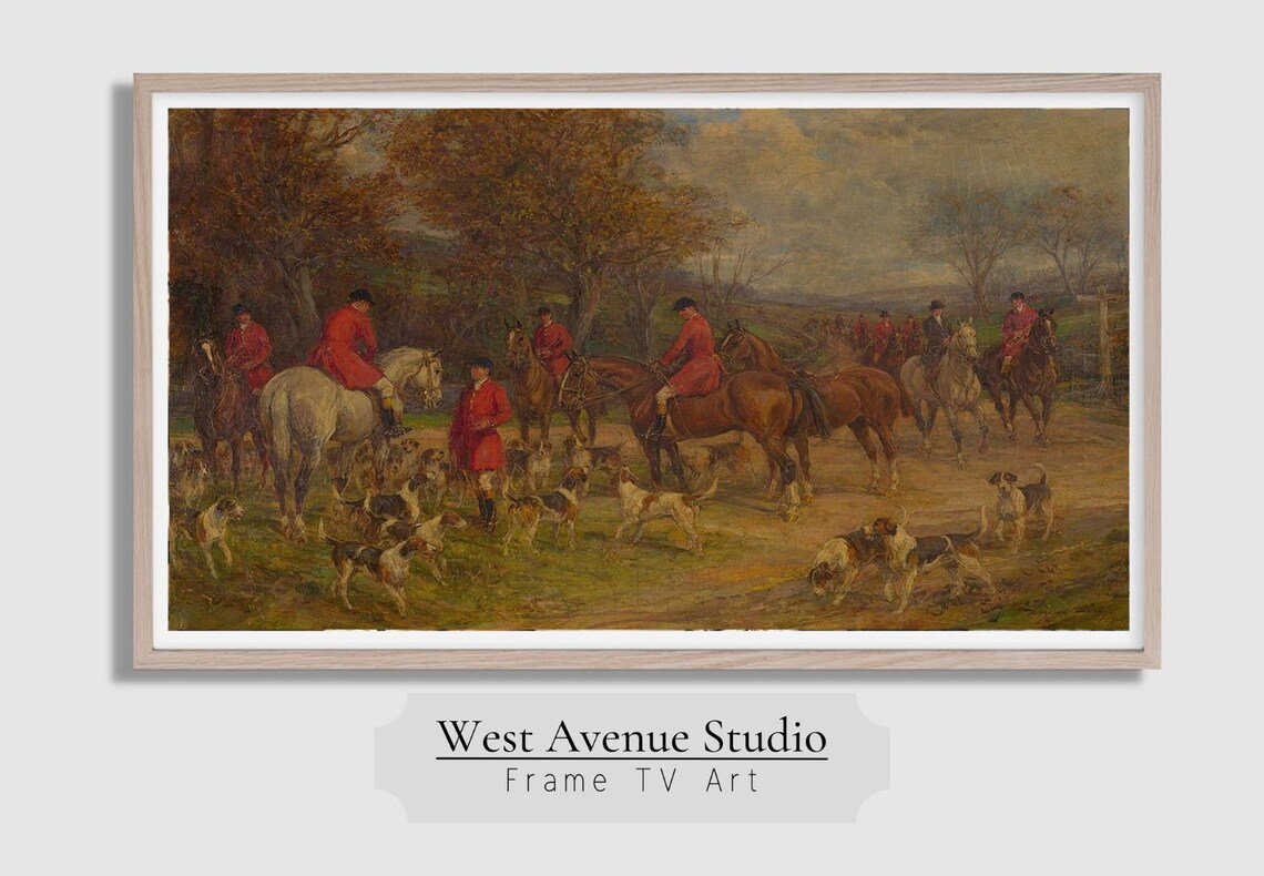 Vintage Thanksgiving Home From The Hunt Art Print - Image 5
