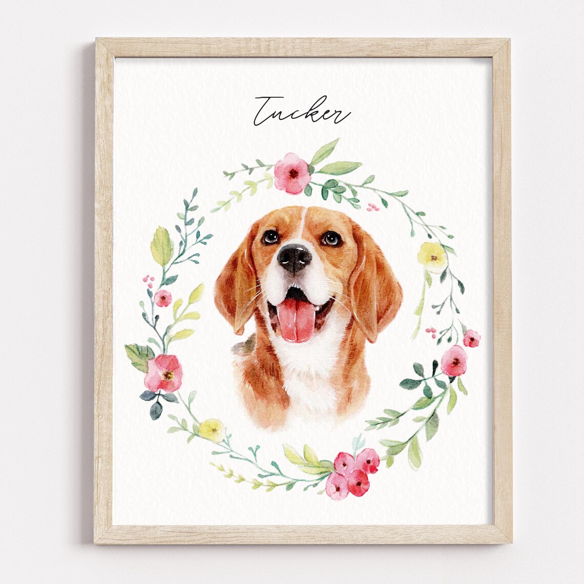 Custom Watercolor Pet Portrait Using Pet Photo Cat Portrait From Photo Dog Portrait Custom Dog Portrait Pet Memorial Gift Pet Loss Gift - Image 5