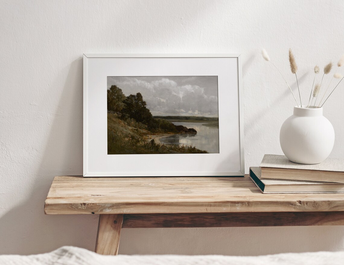 Palmer River Vintage Scenic Landscape Art Print - Image 3