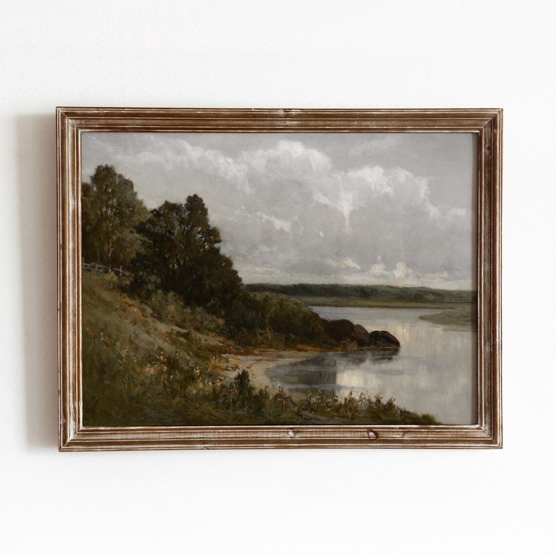 Palmer River Vintage Scenic Landscape Art Print