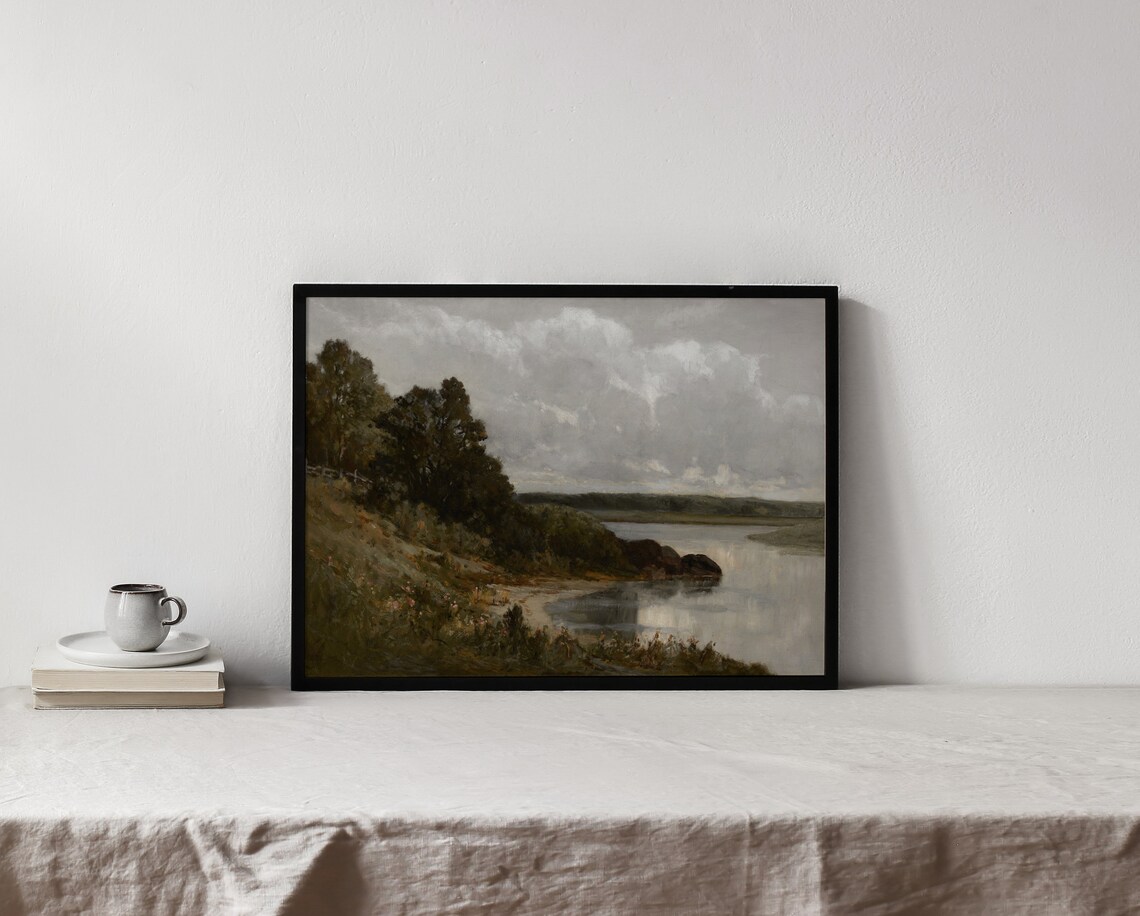 Palmer River Vintage Scenic Landscape Art Print - Image 2