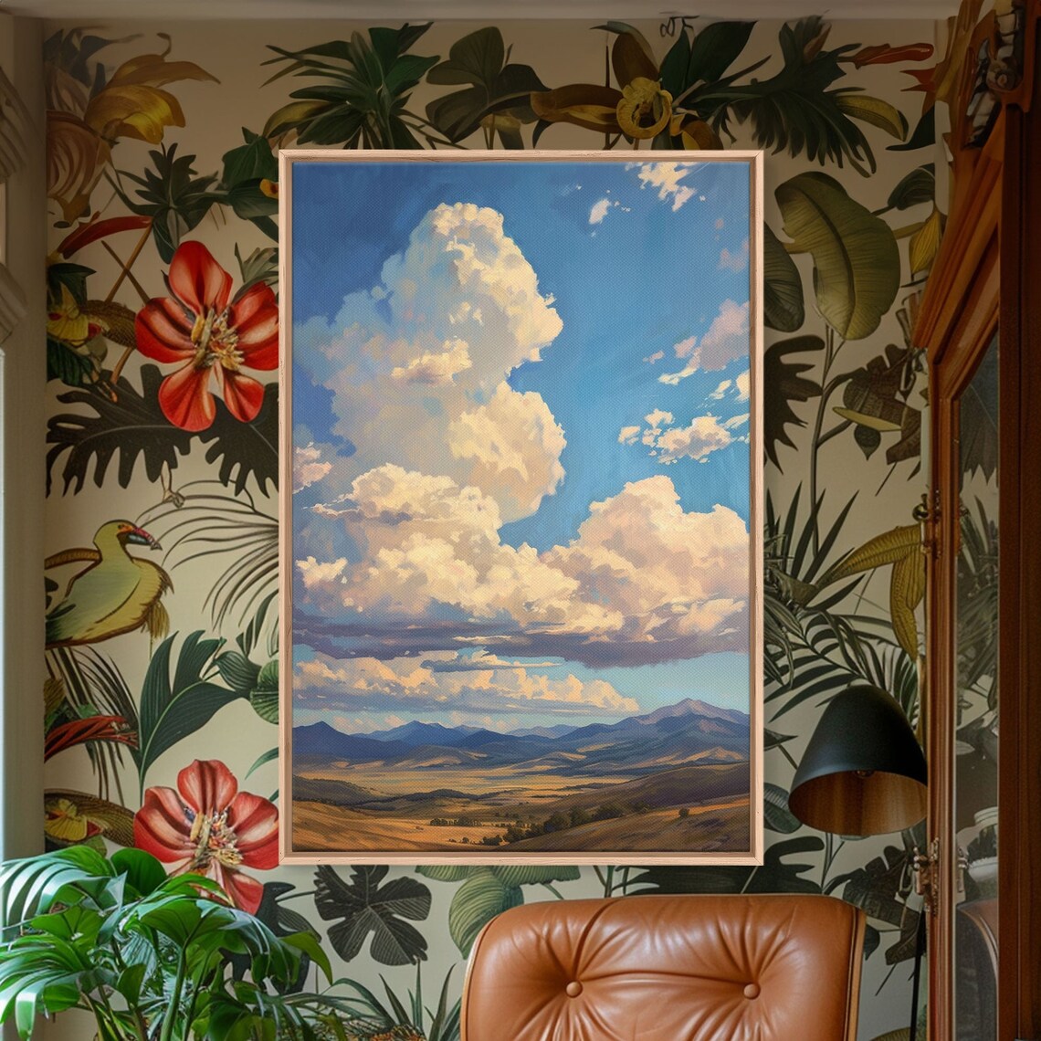 Wild West Landscape, Wyoming-Inspired Art Print - Image 4
