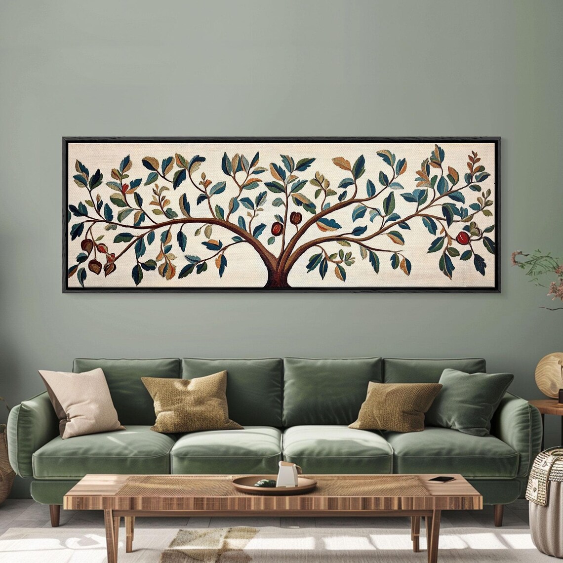 Tree Of Life Vintage Tapestry Boho Wall Art Print - Image 6