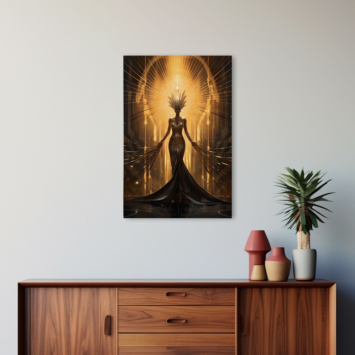 Art Deco Vintage Luxury Housewarming Art Print - Image 5