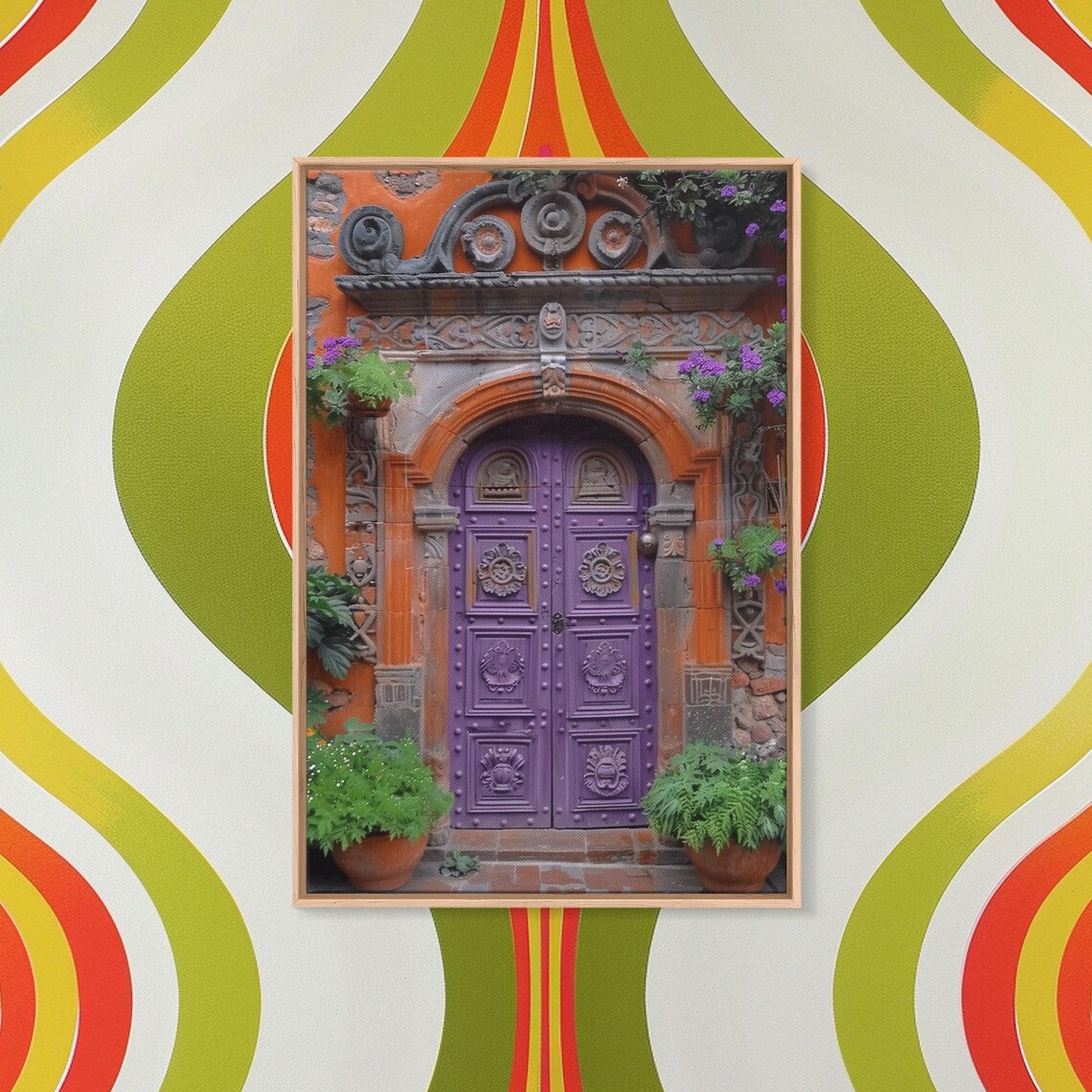 Mexico City Architecture, 19th Century Travel Poster - Image 2