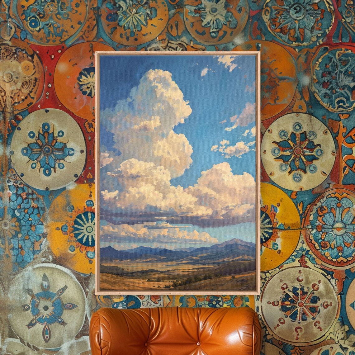 Wild West Landscape, Wyoming-Inspired Art Print - Image 5