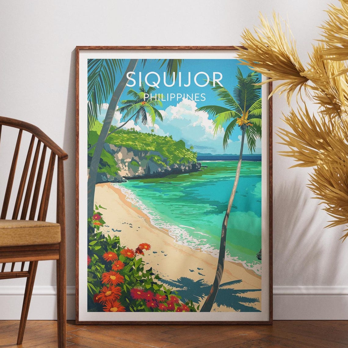 Siquijor Travel Poster, Philippines