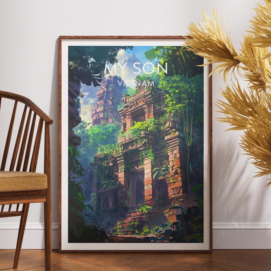 My Son Vietnam Travel Poster