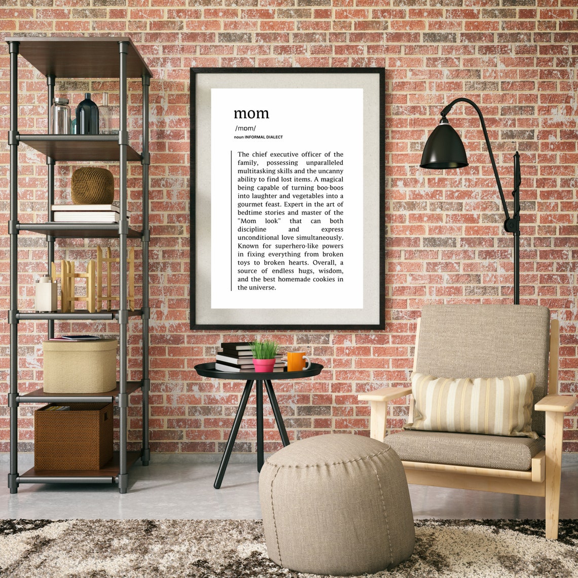 Hilarious Mom Dictionary Definition Mother's Day Gift Art Poster - Image 2