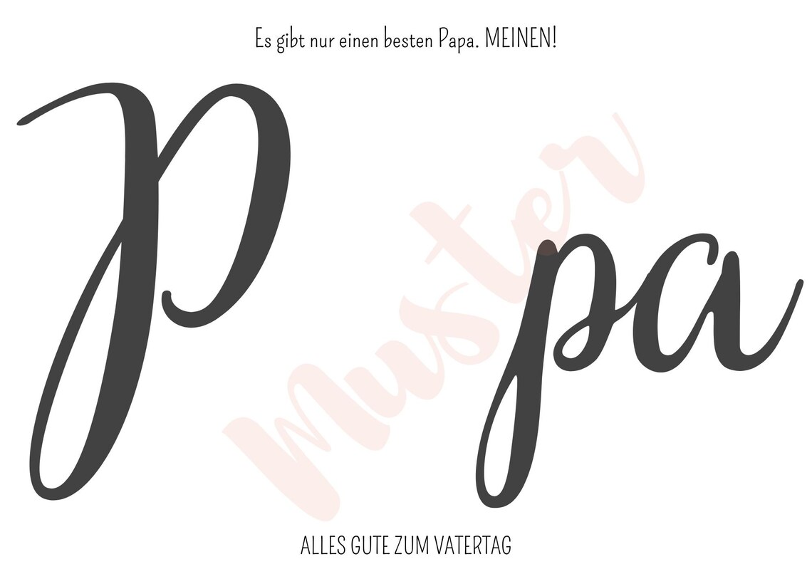 Handprint Gift for Dad, Father's Day Template - Image 3