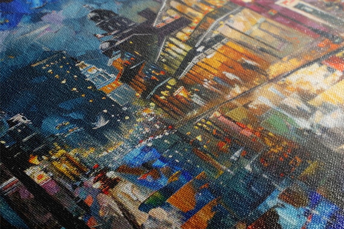 New Orleans Nightscape, Bourbon Street Travel Poster - Image 2