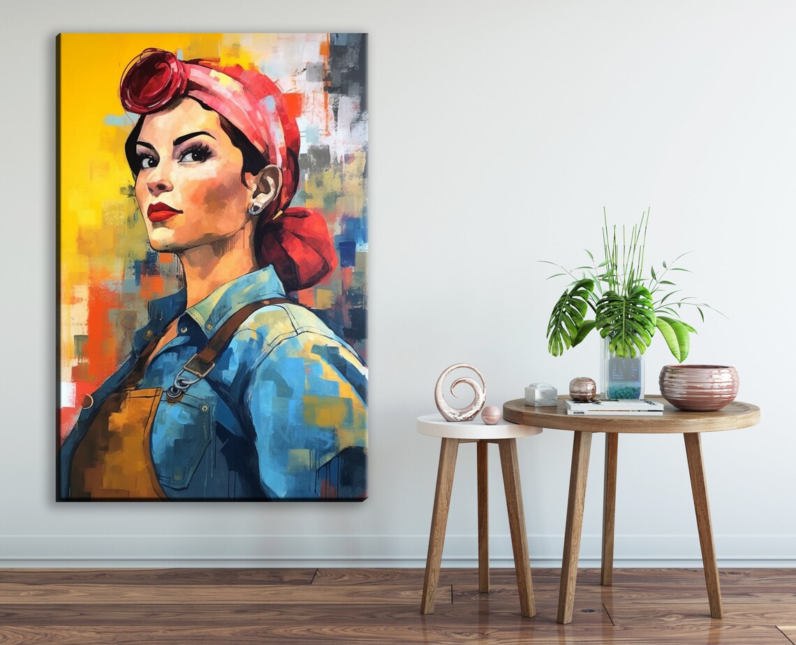 We Can Do It Rosie The Riveter Art Print, Women's Empowerment - Image 2