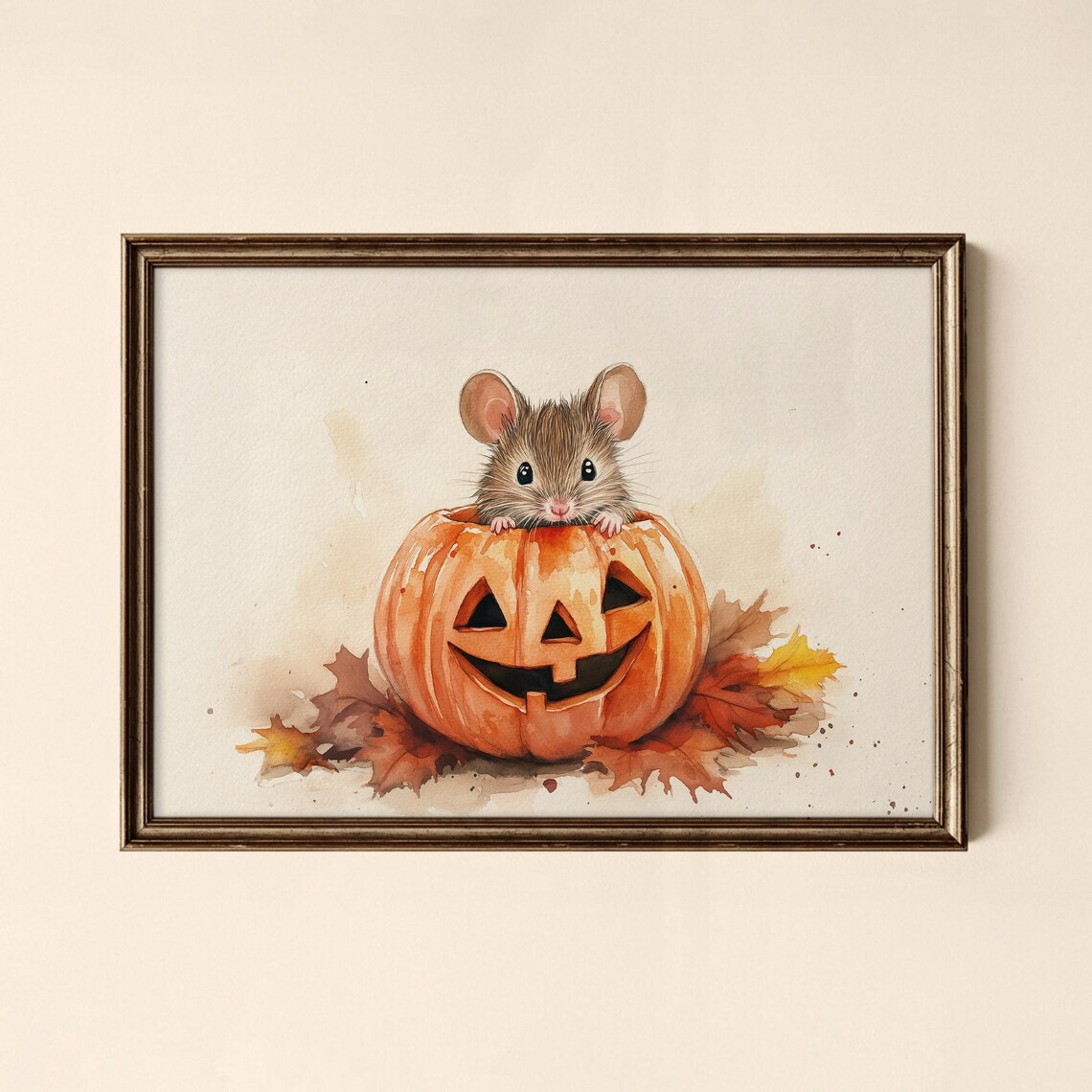 Halloween Jackolanterns Print Holiday Wall Art Kitchen Collected Prints Cpl664